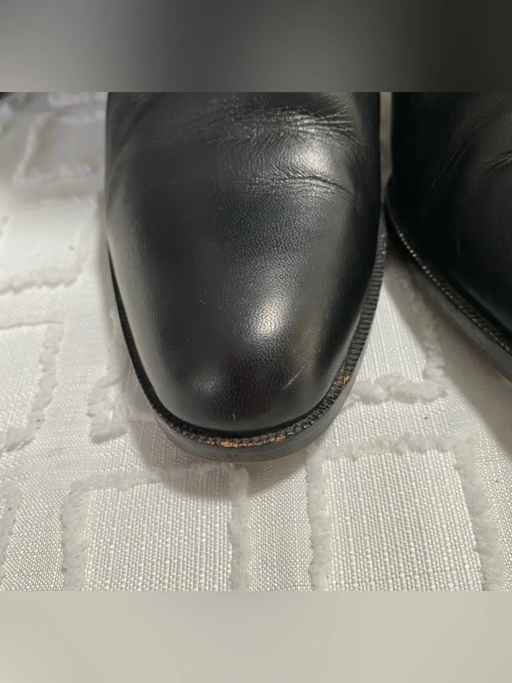Mima Venezia Made in Italy Leather Stretch Knee High Boots 36.5